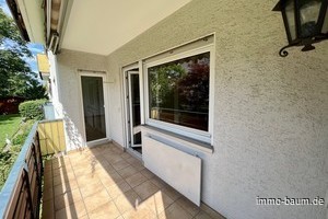 �berdachter Balkon